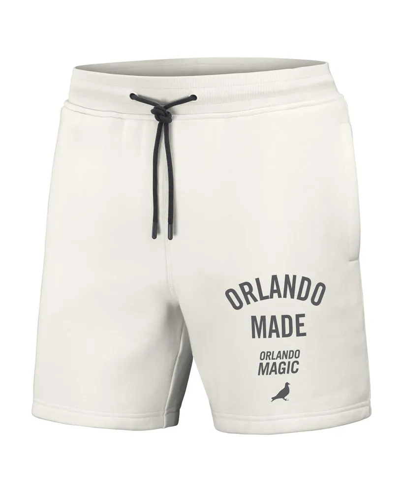 Men's Nba x Staple Cream Orlando Magic Heavyweight Fleece Shorts