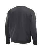Men's Nba x Staple Anthracite Utah Jazz Plush Pullover Sweatshirt