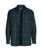 Lands' End Big & Tall Traditional Fit Flagship Flannel Shirt