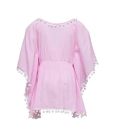 Toddler, Child Girl Pink Sherbet Pom Cover Up