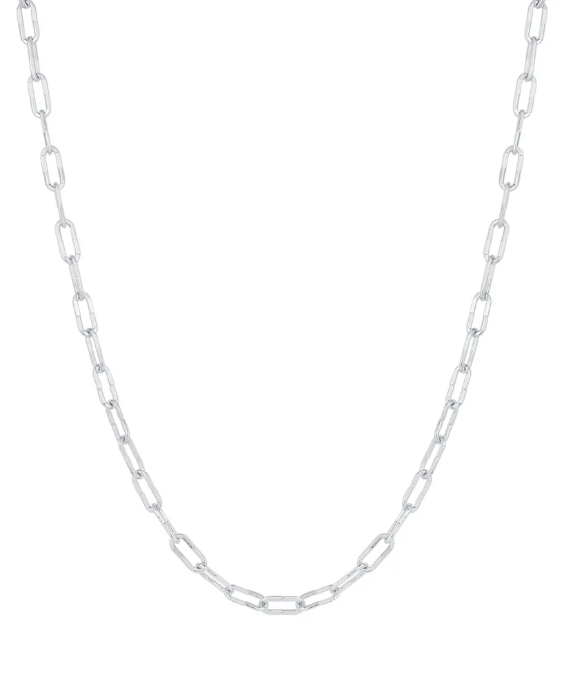 Ania Haie Rhodium Plated Silver Chunky Link & Pearl Necklace | Official  Stockists | Jack Murphy Jewellers