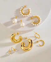 Sterling Forever Oprah's Perfect Occasional Earring Set