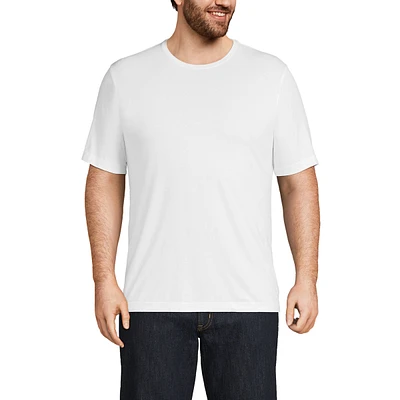 Lands' End Big & Tall Short Sleeve Cotton Supima Tee