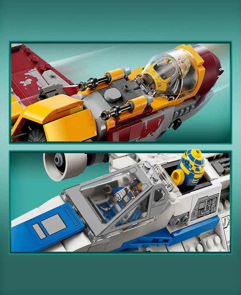 Lego Star Wars 75364 New Republic E-Wing vs. Shin Hati's Starfighter Toy Building Set
