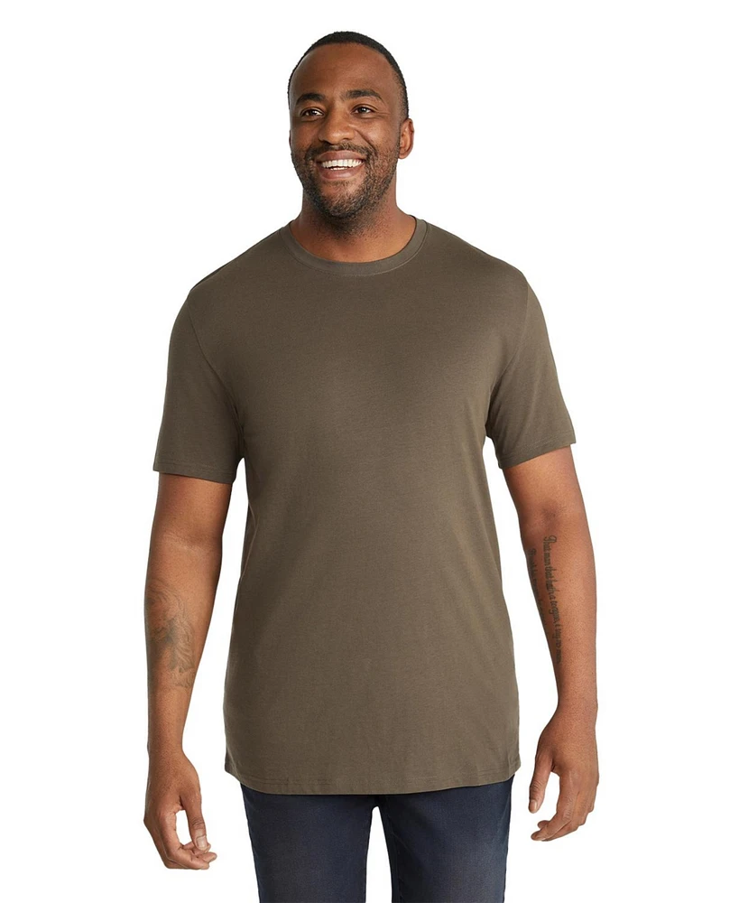Johnny Bigg Big & Tall Essential Longline Scoop Tee