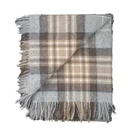 Prince of Scots Highland Tartan Tweed Pure New Wool Throw