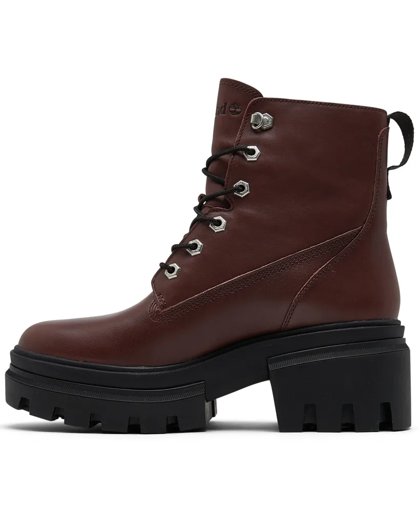 Timberland Women's Everleigh 6" Lace-Up Boots from Finish Line
