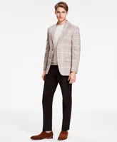 Tommy Hilfiger Men's Modern-Fit Wool Plaid Sport Coat