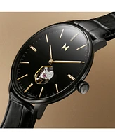 Mvmt Men's Legacy Slim Automatic Leather Watch 42mm