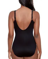 Miraclesuit Women's Sophisticat Oceanus Tummy Control One-Piece Swimsuit