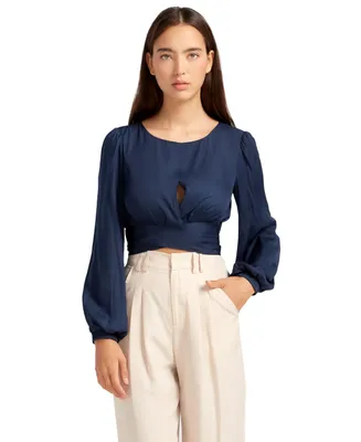 Women Belle & Bloom No Way Home Cropped Top