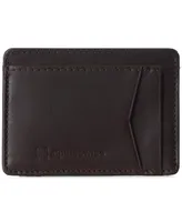 Alpine Swiss Mens Rfid Safe Front Pocket Wallet Smooth Leather Slim Card Holder