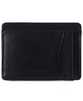 Alpine Swiss Mens Rfid Safe Front Pocket Wallet Smooth Leather Slim Card Holder