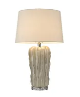 28" Height Glass Table Lamp