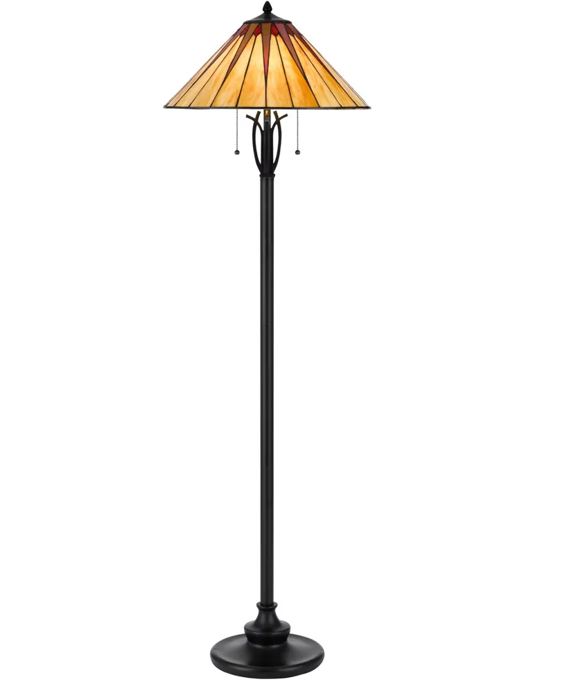 61" Height Metal and Resin Floor Lamp