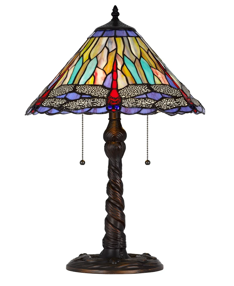 23" Height Metal and Resin Table Lamp