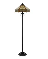 60" Height Metal and Resin Floor Lamp