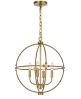 Sheffield 21" Height Metal Chandelier