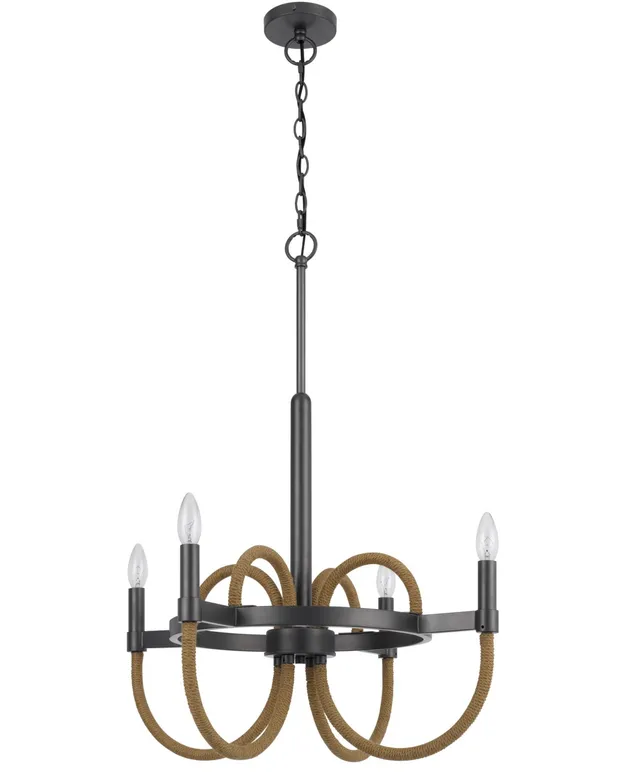 Chamberlin Metal Round Chandelier