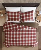 Eddie Bauer Navigation Plaid Reversible 2 Piece Comforter Set, Twin