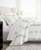 Home Collection Premium Urban Stitch Patterned Comforter Set