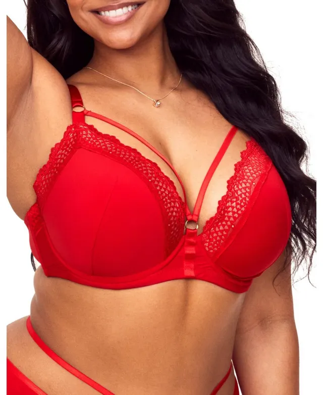 Adore Me Emmeline Women's Plus-Size Unlined Plunge Bra - Macy's