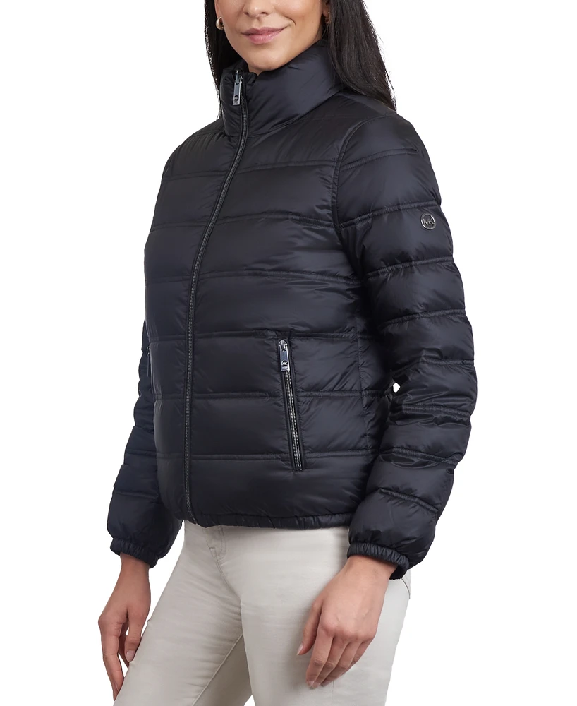 Michael Kors Women's Reversible Shine Down Puffer Coat, Created for Macy's