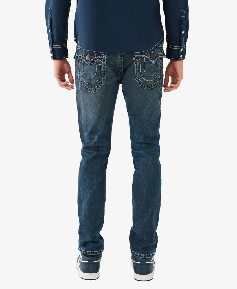 True Religion Men's Rocco Flap Pockets Super T Skinny Jeans