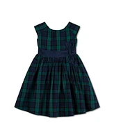 Hope & Henry Big Girls Cap Sleeve Party Dress with Bow Sash