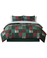 Mytex Holiday Patchwork 8-Pc. Comforter Set, Exclusively at Macy's