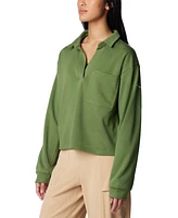 Columbia Women's Trek Collared Crew Long-Sleeve Top