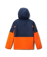 Big Boys Columbia Navy Auburn Tigers Flanker Raglan Full-Zip Hoodie Jacket