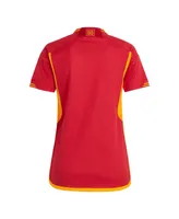 Women's adidas Red As Roma 2023/24 Home Replica Jersey