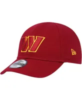 Infant Boys and Girls New Era Burgundy Washington Commanders My First 9TWENTY Flex Hat