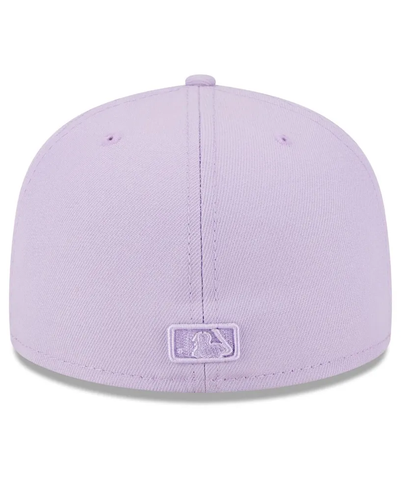 Men's New Era Lavender Chicago Cubs 2023 Spring Color Basic 59FIFTY Fitted Hat