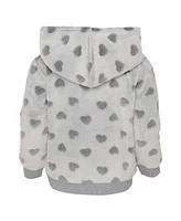 Girls Preschool Gray, Royal Florida Gators Heart to Hoodie and Leggings Set