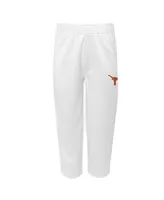 Toddler Boys and Girls Burnt Orange Texas Longhorns Two-Piece Red Zone Jersey Pants Set