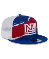 Men's New Era Royal New York Giants Historic Tear Trucker 9FIFTY Snapback Hat