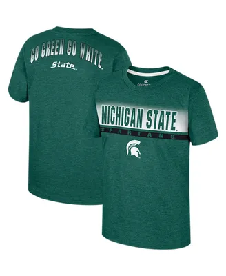 Big Boys Colosseum Green Michigan State Spartans Finn T-shirt
