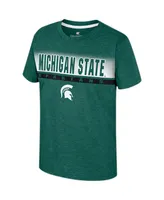 Big Boys Colosseum Green Michigan State Spartans Finn T-shirt