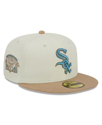 Men's New Era White Chicago White Sox City Icon 59FIFTY Fitted Hat