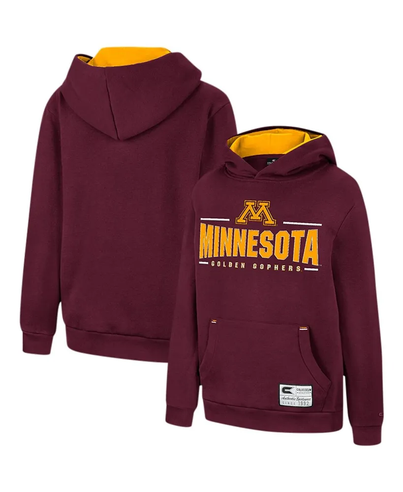 Big Boys Colosseum Maroon Minnesota Golden Gophers Lead Guitarists Pullover Hoodie