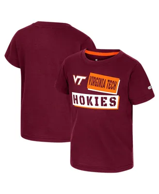 Toddler Boys and Girls Colosseum Maroon Virginia Tech Hokies No Vacancy T-shirt