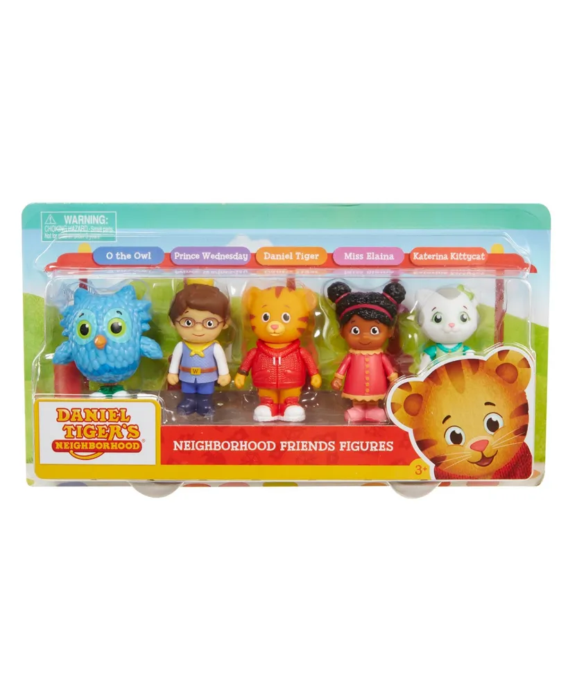 Daniel Tiger's Neighborhood Neighborhood Family Figures 5 Pack - Macy's