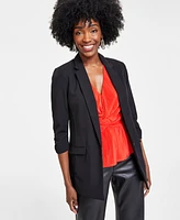 INC Petite Menswear Blazer, Created for Macy's