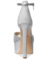 Michael Michael Kors Women's Martina Ankle-Strap Peep-Toe Pumps