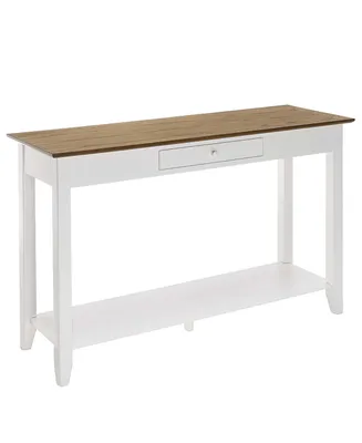 Convenience Concepts 48" Mdf American Heritage 1 Drawer Console Table