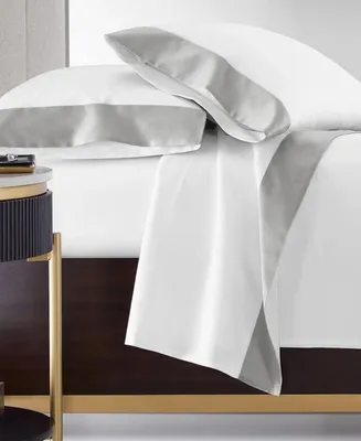 Hotel Collection Italian Percale Sateen Cuff 4-Pc. Sheet Set, California King, Created for Macy's