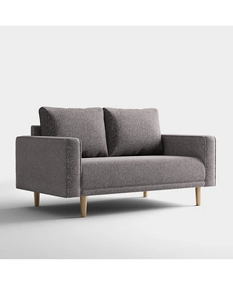 Aurelia 63" Boucle Fabric Loveseat