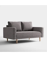 Aurelia 63" Boucle Fabric Loveseat